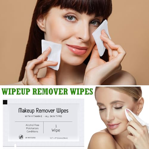 150 Pcs Waterproof Makeup Remover Wipes - Gentle Facial Cleansing Towelettes