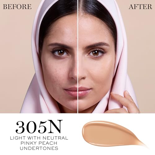 Lanc?me Teint Idole Ultra Wear Care & Glow Longwear Foundation with SPF 27, Hydrating Medium Buildable Coverage & Glow Finish