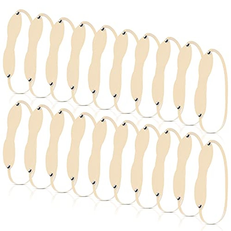 Maitys 20 Pieces Microblading Blading Fake Skin Silicone Eyebrow Tattoo Practice Micro-blading Fake Skin Headband for Beginners Tattoo Eyebrow Practice Design(Dotted Line,White Dotted Line)