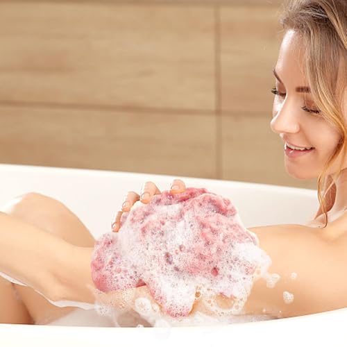 Cleanbear Waffle Cotton Wash Cloths Set of 12 - 6 Colors, 13x13 Inches, Gentle & Soft