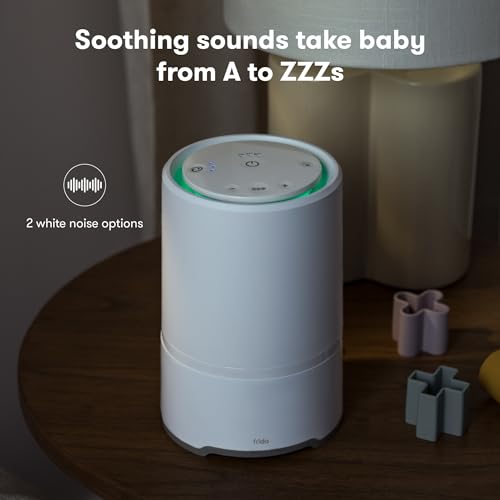 Frida Baby 3-in-1 Air Purifier Sound Machine Nightlight - Auto-Off Timer, HEPA Filter