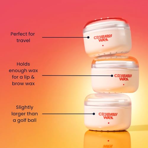 Mini Wax Warmer 0.5oz USB-C Portable Hard Wax Heater for Brows & Lip - Crybaby Wax Variation of THIS listing