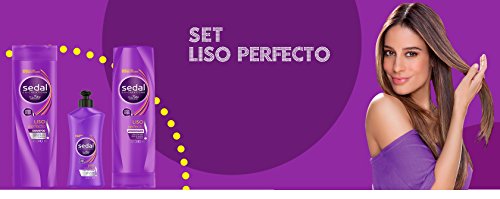 Sedal Liso Perfecto Hair Care Set - Shampoo, Conditioner & Leave-In