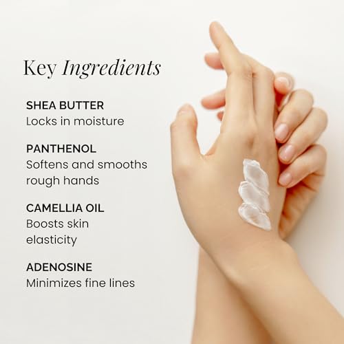 BEIGIC Hand & Nail Cream with Bergamot Sage Mandarin - Vegan, Fast-Absorbing, 1.42 fl oz