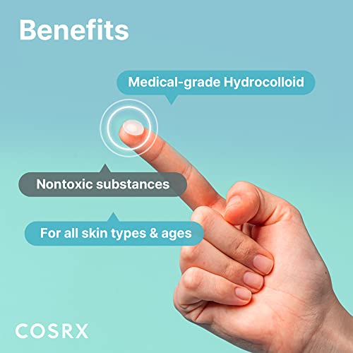 COSRX Acne Pimple Patches 3 Sizes Pack of 240 - Absorbing Hydrocolloid Spot Treatments