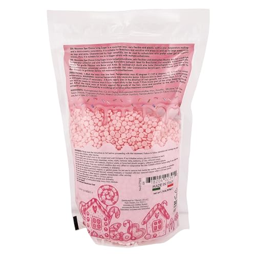 Waxness Spa Choice Icing Sugar Demi Creamy Rosin Free Hard Wax 1.76 lb 800 g