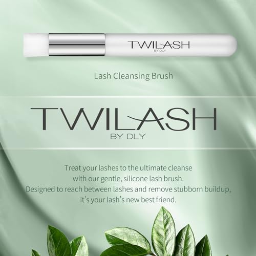 Lash Shampoo for Lash Extensions, 2 Fl Oz / 60ml - Includes 2 Brushes - Aloe Vera Scent - Eye-Friendly Foam for Salon and Home Use