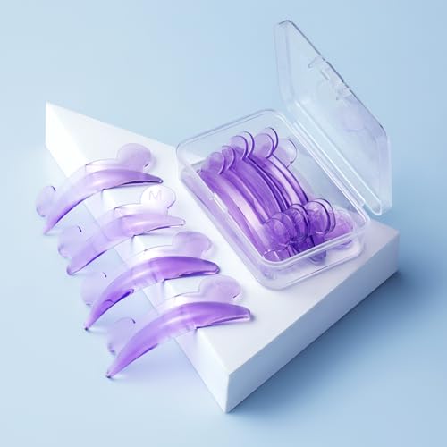Eyelash Lift Kit - DIY Lash Perm with No Glue Rods, Long-Lasting Curl, 5 Applications