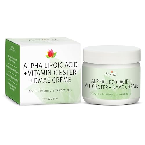 DMAE Firming Face Cream with Vitamin C & Alpha Lipoic Acid - 2 Ounce Pack