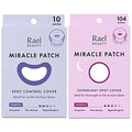 Rael Miracle Bundle - Large Spot Control Cover (10 Count), Overnight Spot Cover (104 Count)