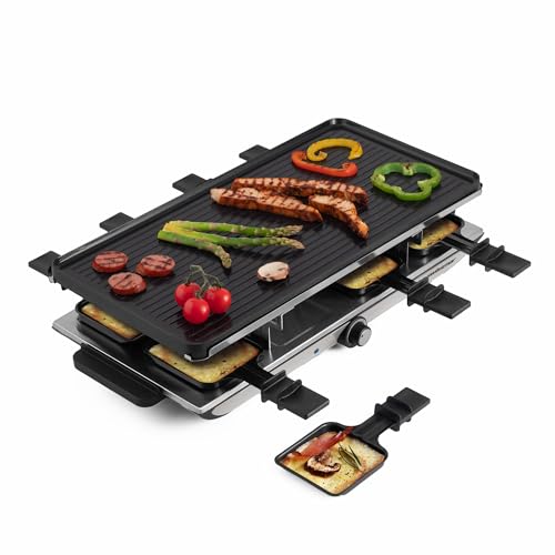 Indoor Electric Raclette Grill for 8 People - Swissmar Geneva