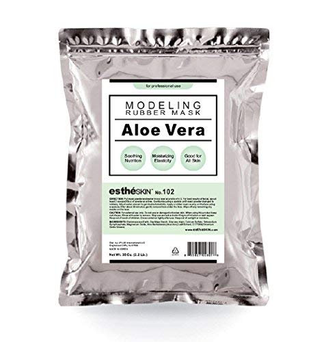 Aloe Vera Peel-Off Mask Powder for Facial Skin Care - 35oz, K-Beauty