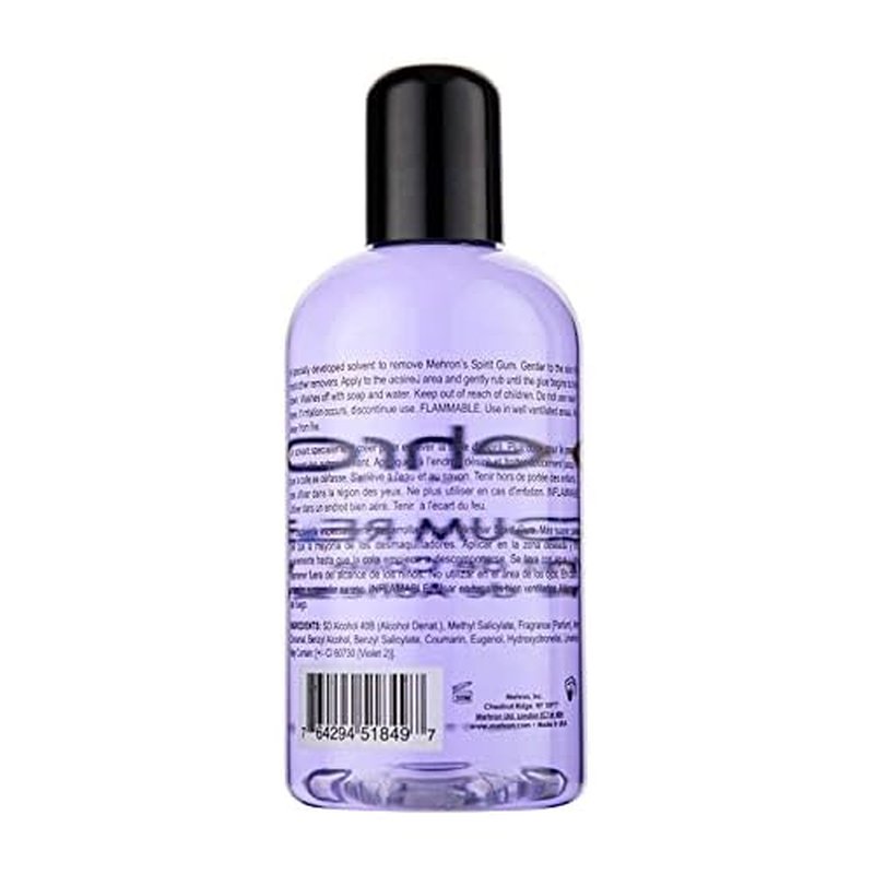 Mehron Makeup Spirit Gum Remover | SFX Makeup| Spirit Gum Adhesive Remover 9 fl oz (266 ml)