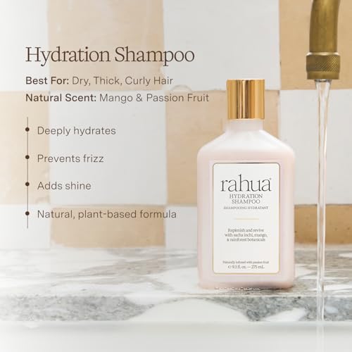 Rahua Hydration Shampoo 9.3 Fl Oz - Nourishing Hair Care for Dry & Curly Hair