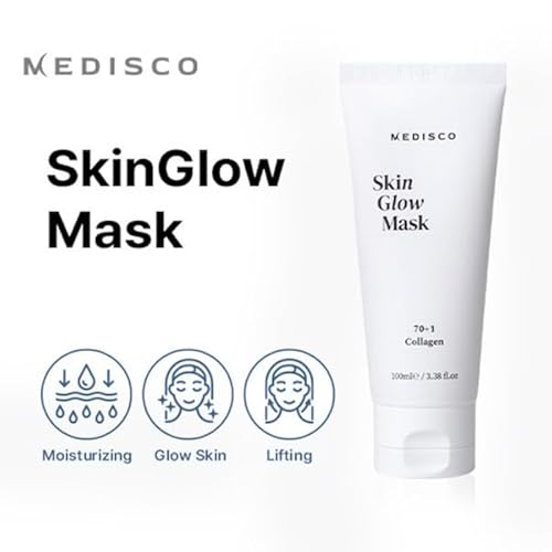 Skin Glow Peel-Off Mask - Glowing & Hydrating Facial Mask with Collagen, Korean Skincare