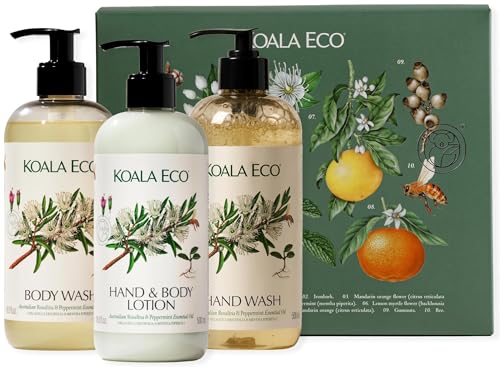 Koala Eco Naturalist Gift Set - Hand & Body Wash + Lotion, 3 Pack