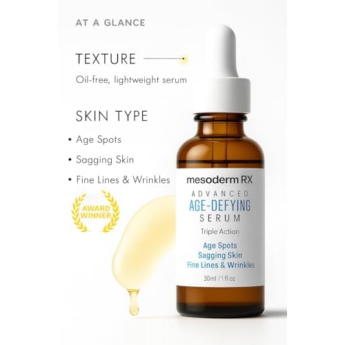 Advanced Age-Defying Serum, Triple Action for Age Spots, Sagging Skin, Fine Lines & Wrinkles, 1 fl oz