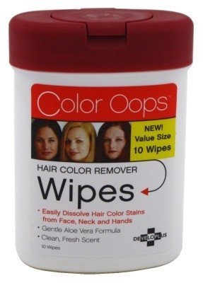 Developlus Color Oops Color Remover Wipes 10 Count (6 Pack)