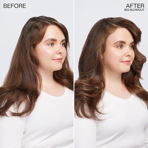 Redken Big Blowout Heat Protectant Gel - Provides All-Over Volume & Movement, Hair Shine & Frizz Control, Blowdry Gel For All Hair Types