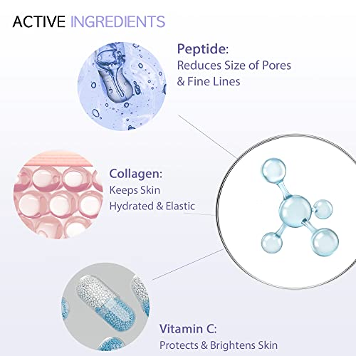 OOTD Intensive Vegan Facial Eye Serum and Cream [5 Pack] Korea All Day Skin Care Solution for Sensitive Skin