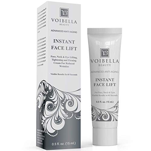 Instant Face Lift Cream Toning Bundle - Make Pores Look Smaller, Balance pH Levels, Refresh, Hydrate and Moisturize to Make Wrinkles and Fine Lines Less Visible