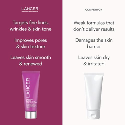 Lancer Skincare Caviar Lime Acid Peel On the Go, Retinol Facial Chemical Peel with Brightening Glycolic Acid, Travel Size, 0.5 Fluid Ounces