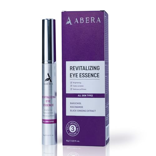 Abera Eye Revitalizing Essence, Anti-Aging Treatment with Bakuchiol and Black Ginseng, Dark Circles and Fine Lines ? 0.51 fl oz
