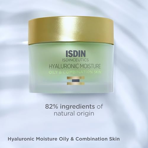 ISDIN Hyaluronic Moisture Oily & Combination Skin Mattifying Face Moisturizer Standard
