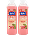 Suave Shampoo, Sun-Ripened Strawberry Family-Size 2-Pack ? Energizing Shampoo with Fruit Extract & Vitamin E, 22.5 Oz Ea
