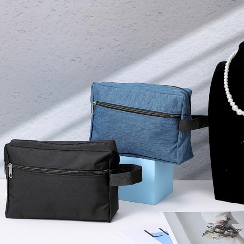 Travel Toiletry Bag Set - 8 Water-Resistant Cosmetic Organizer Pouches - 4 Colors