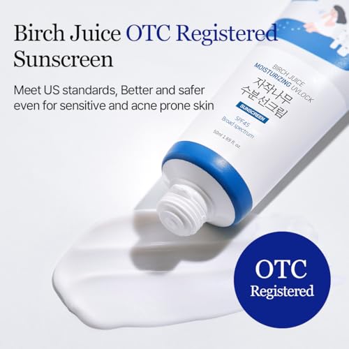 SPF 45 Sunscreen 2-Pack - Hydrating UV Lock Facial Sunblock with No White Cast - Lightweight, Sensitive Skin Safe, SPF 45 Broad Spectrum - Sunscreen 2Pack