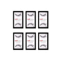 Red Cherry False Eyelashes Nude Onyx (Pack of 6)