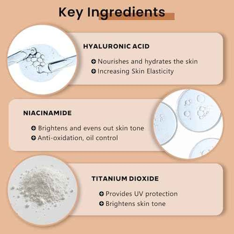 CC Cream for Older Women, Skin Tone Adjusting CC Cream Spf 43, CC Creams Self Adjusting for Mature Skin, Even Complexion, Conceals, Moisture & Anti Aging, For All Skin Types (2PCS)