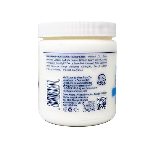 Queen Helene Triple Whipped Professional Cleansing Cream ? Rich Fluffy Texture Gently Removes Skin Impurities, Leaves Skin Soft, Smooth, and Refreshed ? 15 oz (Pack of 2)