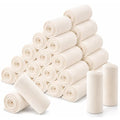 Cream White Fleece Throw Blankets Bulk Pack 24 pcs 50x60 Inches