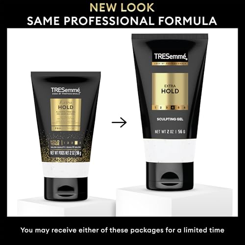 TRESemm? Sculpting Gel, Travel-Size, Extra Hold 12-Pack ? Professional-Quality Formula, 24H Frizz Control, 2 Oz Ea