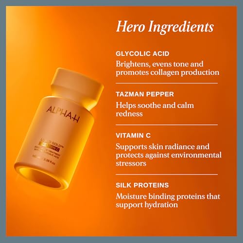 Alpha-H Liquid Gold Exfoliating Treatment with Vitamin C – Brighten & Even Skin Tone