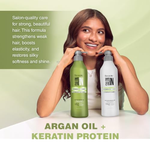 Recamier Professional Unscented Keratin Hair Conditioner 33.8 fl oz Deep Repair & Hydration