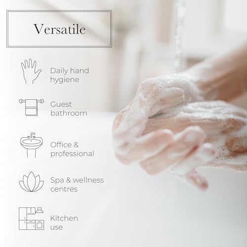 Gardenia & White Peach Hand Wash - 725ml Luxury Liquid Hand Soap, Softening & Hydrating | Variation: 725ml