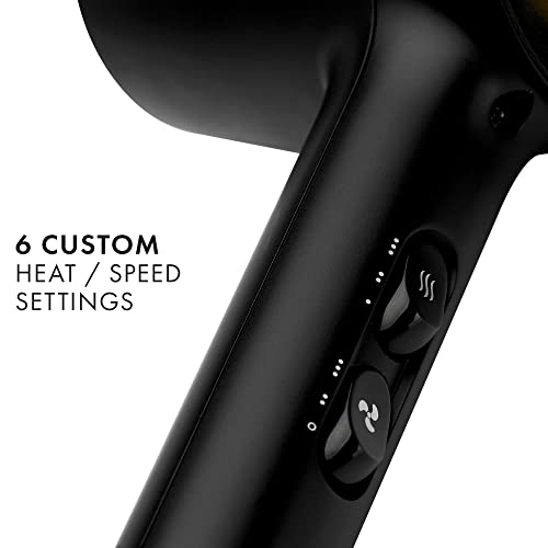 Hot Tools Pro Artist Black Gold Quietair Power Dryer - Black, 1875W