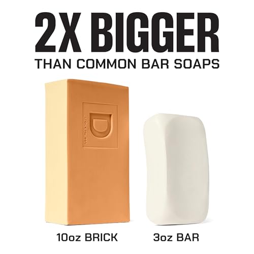 Pumpkin Spice Latte Bar Soap Set - Duke Cannon 10 oz Triple Milled, 3 Pack Variation