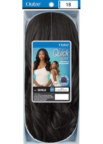 Outre Quick Weave Seville Hair Extension - Chocolate Swirl Variation DR2