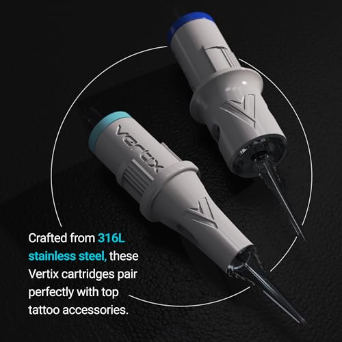 Vertix - Pico Membrane Cartridge Tattoo Needles 3 Round Liner 0.25mm