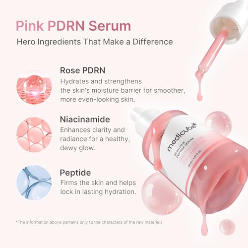 Medicube Viral Serum Duo - Kojic Acid & Rose PDRN Brightening & Hydrating Serum
