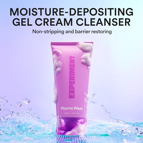 Experiment Hydrating Gel Cream Facial Cleanser - All Day Moisture & Gentle Makeup Removal
