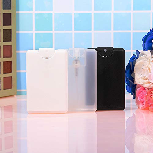 Patelai 15 Pcs 20 ml Perfume Spray Bottles Cardcase Like Plastic Refillable Fine Mist Spray Dispenser Portable Moisturizing Sprayer Box Empty Travel Bottle for Makeup Cosmetic Essential Oil