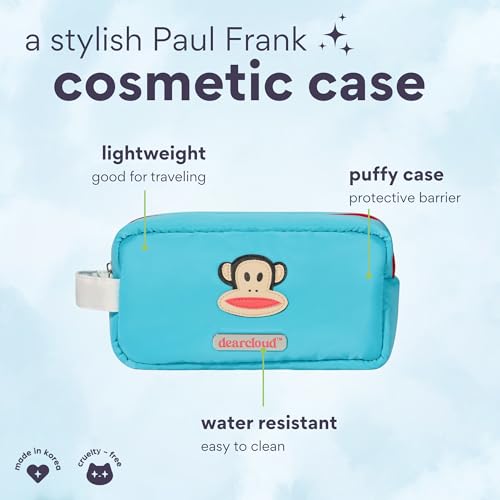 dearcloud Paul Frank Julius Cosmetics Bag - Lightweight Makeup Bag & Travel Organizer (Julius)