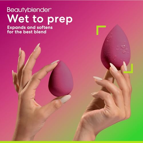 Beautyblender¢ç | Happily Blended After 2-Piece Blend & Cleanse Set, Beauty Blender Makeup Sponge, Blend Liquid Foundation, Powders and Creams, Streak Free Application, Vegan, Cruelty Free, Made in USA