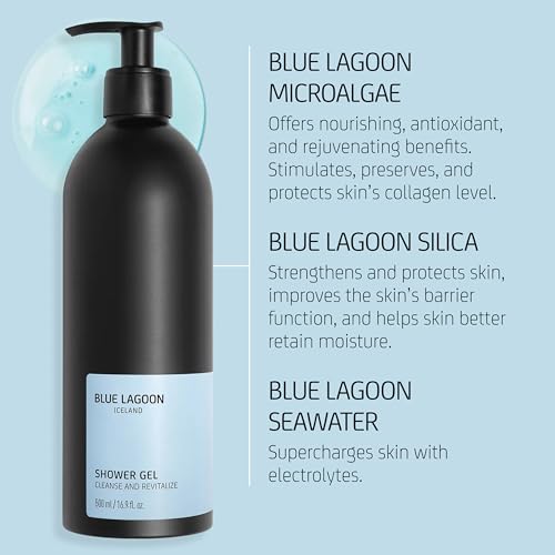 Blue Lagoon Skin Science Revitalizing Body Wash 16.91 Fl Oz - Blue Lagoon Seawater & Ethereal Fragrance