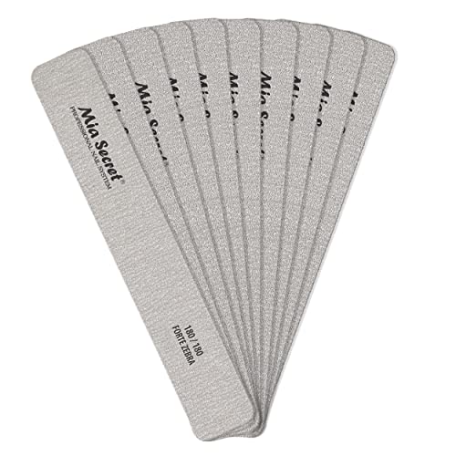 Mia Secret Forte Zebra Jumbo Nail File (Blue Center, 10)